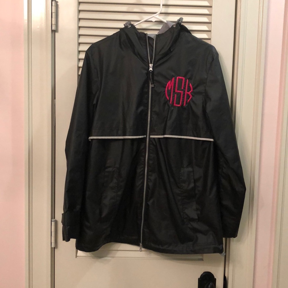 Monogrammed Rain Coat